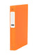 Classeur souple translucide Color Fresh, A4+, dos 4 cm, jaune orangé - Ma Rentrée Facile