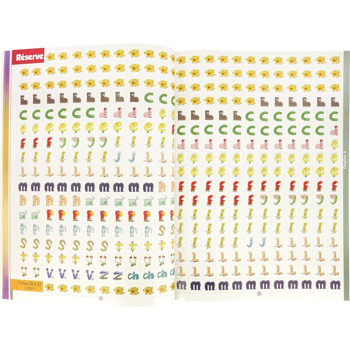 Cahier de gommettes CP Recréalire, vue 2