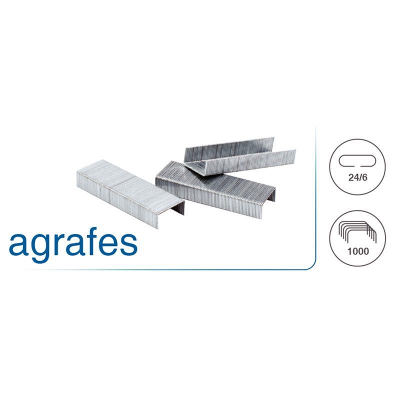 Boîte de 1 000 agrafes 24/6 - Ma Rentrée Facile