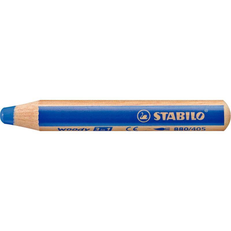 Crayon de couleur Woody outremer - Ma Rentrée Facile