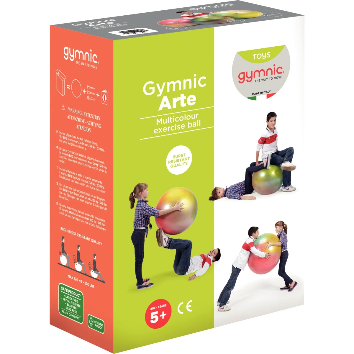 Ballon Gymnic Arte diamètre 55 cm, vue 6