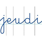 174 lettres magnétiques cursives Nathan - Ma Rentrée Facile