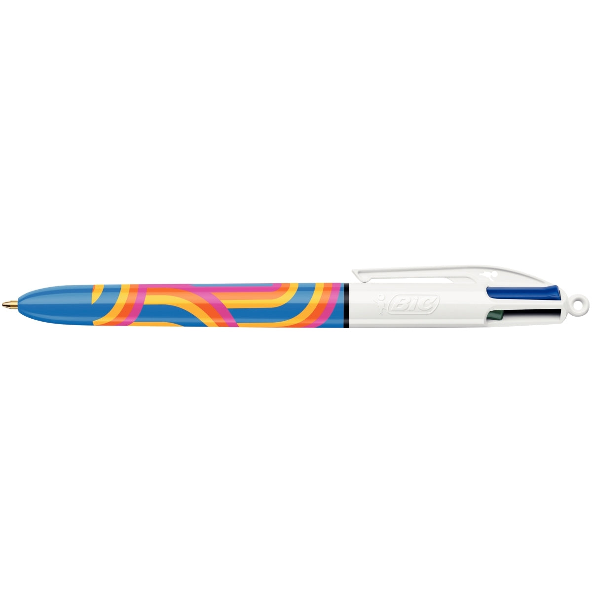 Stylo bille  Bic 4 couleurs Blue Line