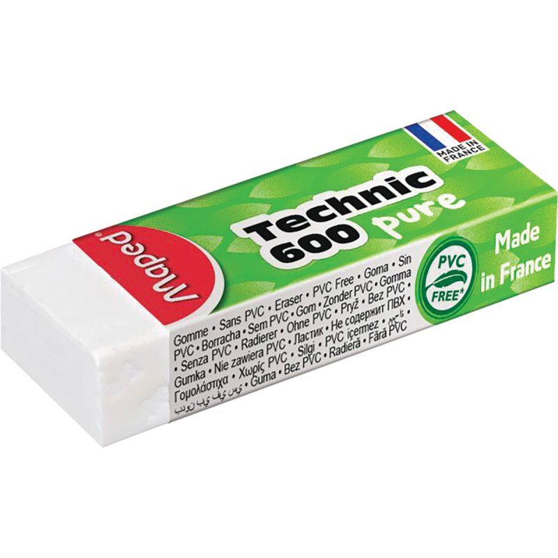 Gomme plastique Technic 600 Green - Ma Rentrée Facile