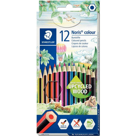 Etui de 12 crayons de couleur Noris colour 185 - Ma Rentrée Facile