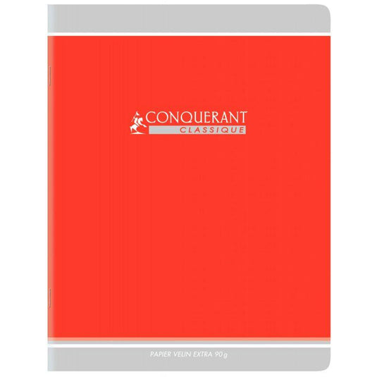 Cahier de devoirs, 17x22, 48 pages,séyès 90g, coloris aléatoires, Conquérant - Ma Rentrée Facile