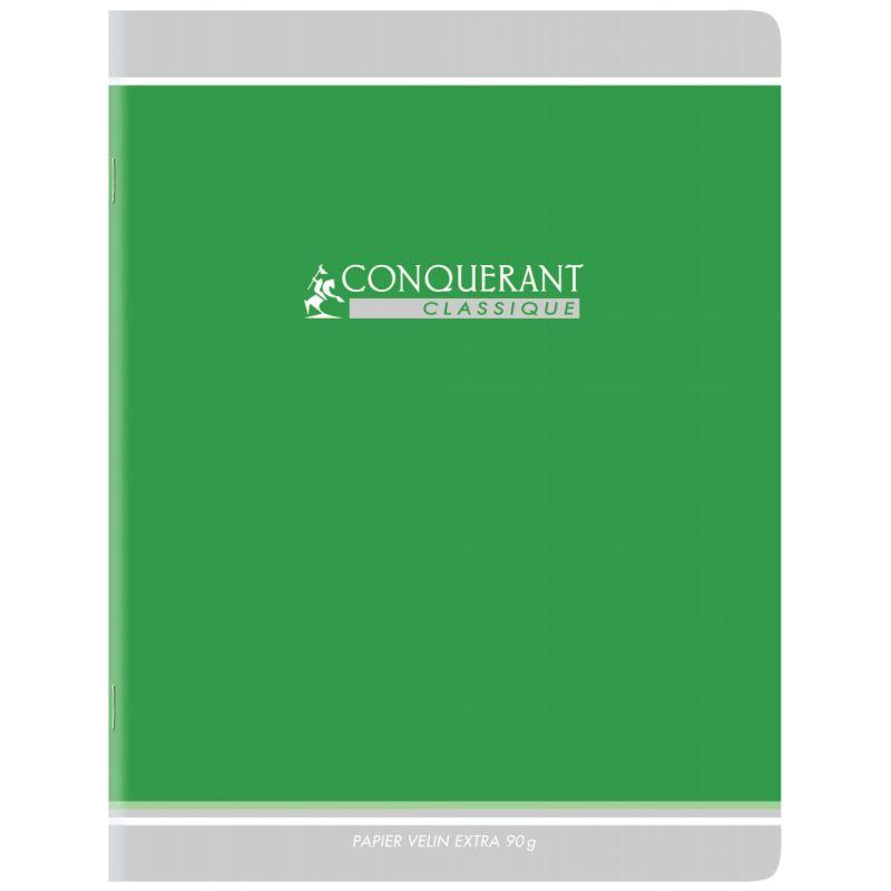 Cahier de devoirs, 17x22, 96 pages,séyès 90g, coloris aléatoires, Conquérant - Ma Rentrée Facile