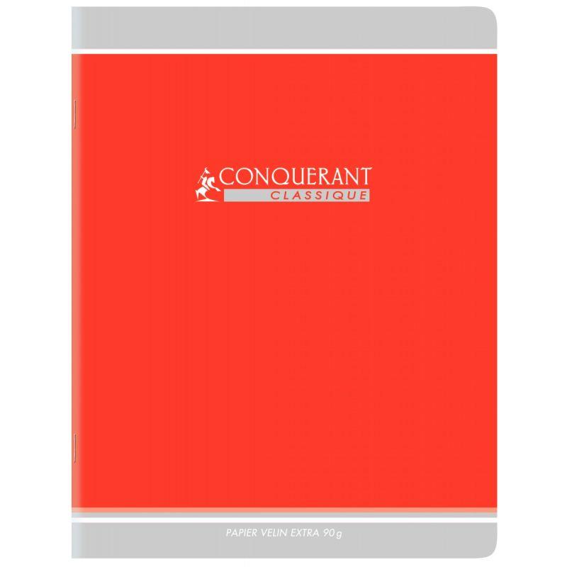 Cahier de devoirs, 17x22, 140 pages,séyès 90g, coloris aléatoires,Conquérant - Ma Rentrée Facile