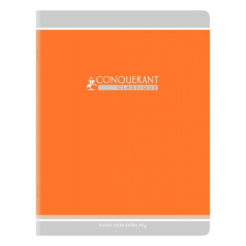 Cahier de devoirs, 21x29,7, 96 pages, séyès 90g, Coloris aléatoires, Conquérant - Ma Rentrée Facile