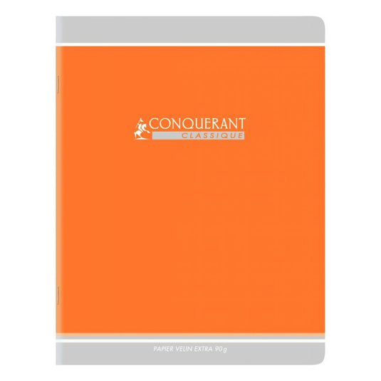 Cahier de devoirs, 21x29,7, 96 pages, séyès 90g, Coloris aléatoires, Conquérant - Ma Rentrée Facile