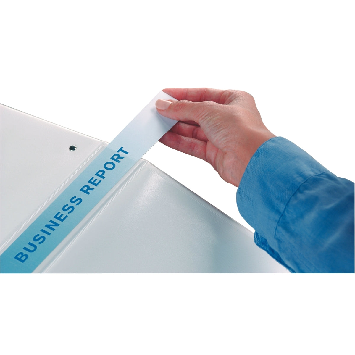 Classeur personnalisable A4, SOFT CLICK, blanc, dos 4,5cm, LEITZ