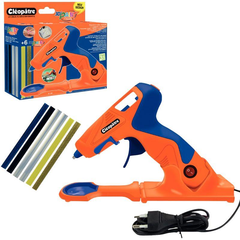 Pistolet à colle et peinture 3D Cléogun