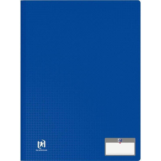 Protège-documents MEMPHIS 100 vues bleu - Ma Rentrée Facile