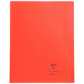 Cahier KOVERBOOK 24x32, 96 pages, seyès 90g, polypro, rouge