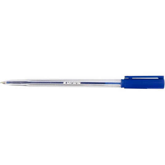 Stylo bille Micron pointe moyenne 1mm bleu - Ma Rentrée Facile