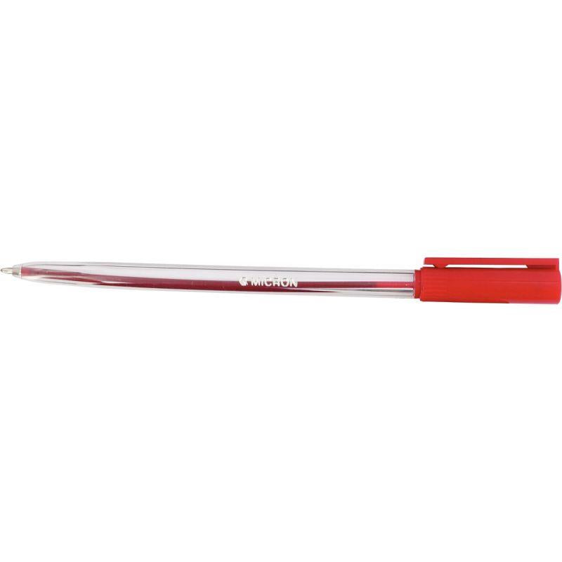Stylo bille Micron pointe moyenne 1mm rouge - Ma Rentrée Facile
