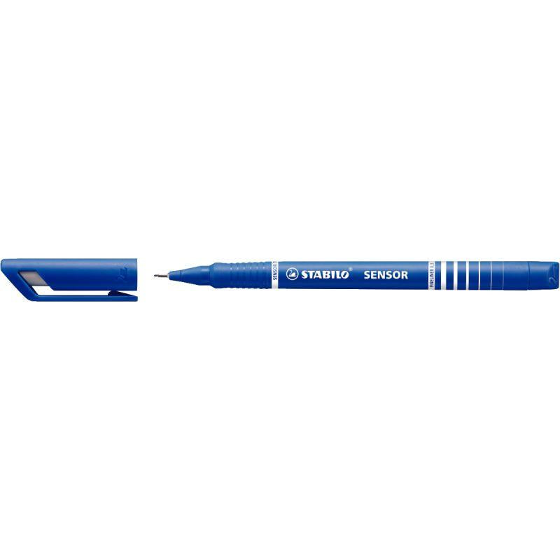 Feutre Stabilo Sensor 0,3 mm bleu - Ma Rentrée Facile