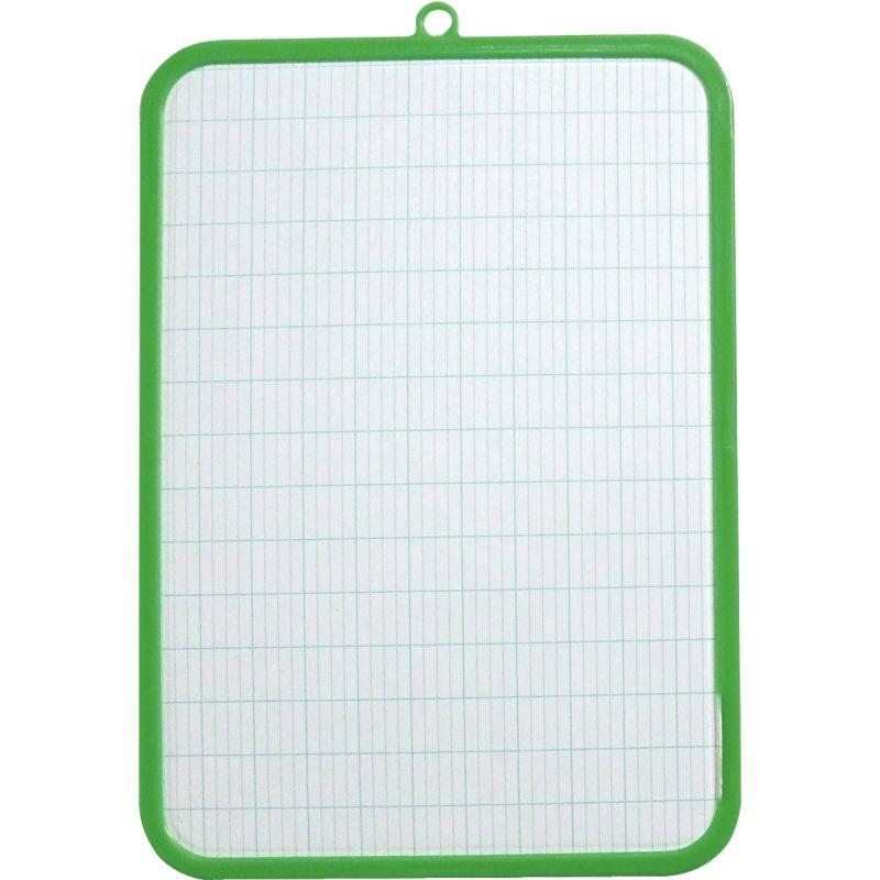 Ardoise effaçable à sec 19x26cm uni/seyes, coloris aléatoires - Ma Rentrée Facile