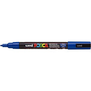 Marqueur Posca pointe fine conique PC3M bleu foncé - Ma Rentrée Facile