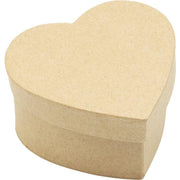 Lot de 10 boîtes forme coeur en carton, 9 x 8 x 5 cm - Ma Rentrée Facile