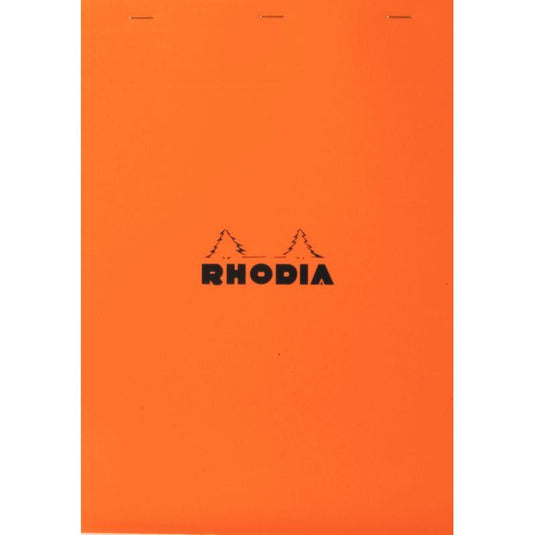 Bloc de bureau, RHODIA,14.8x21, 80 feuilles blanches micro perforées détachables, 80g, 5x5 - Ma Rentrée Facile