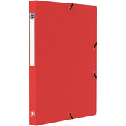 Boite de classement en polypropylène MEMPHIS dos de 2,5cm rouge - Ma Rentrée Facile
