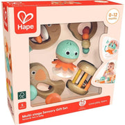 Coffret de 5 hochets sensoriels en bois - Ma Rentrée Facile