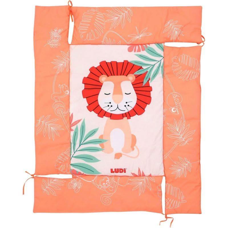 Tapis d'éveil lion avec arches - Ma Rentrée Facile