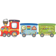 Grand panneaux d'activités mural, le train - Ma Rentrée Facile