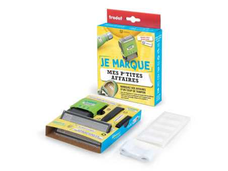 Tampon Trodat "je marque mes petites affaires"