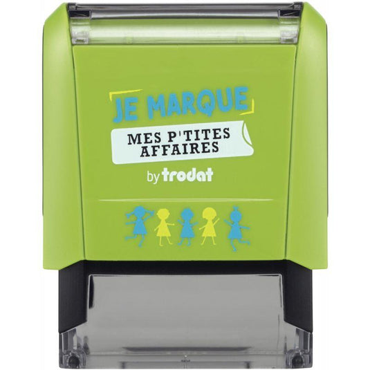 Tampon Trodat "je marque mes petites affaires"