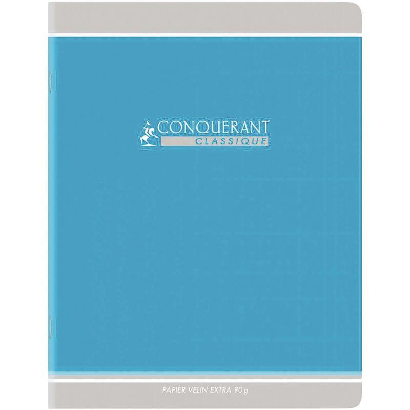 Cahier 24x32, 96 pages, seyès, 90gr, bleu - Ma Rentrée Facile