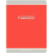 Cahier 24x32, 96 pages, seyès, 90gr, rouge - Ma Rentrée Facile