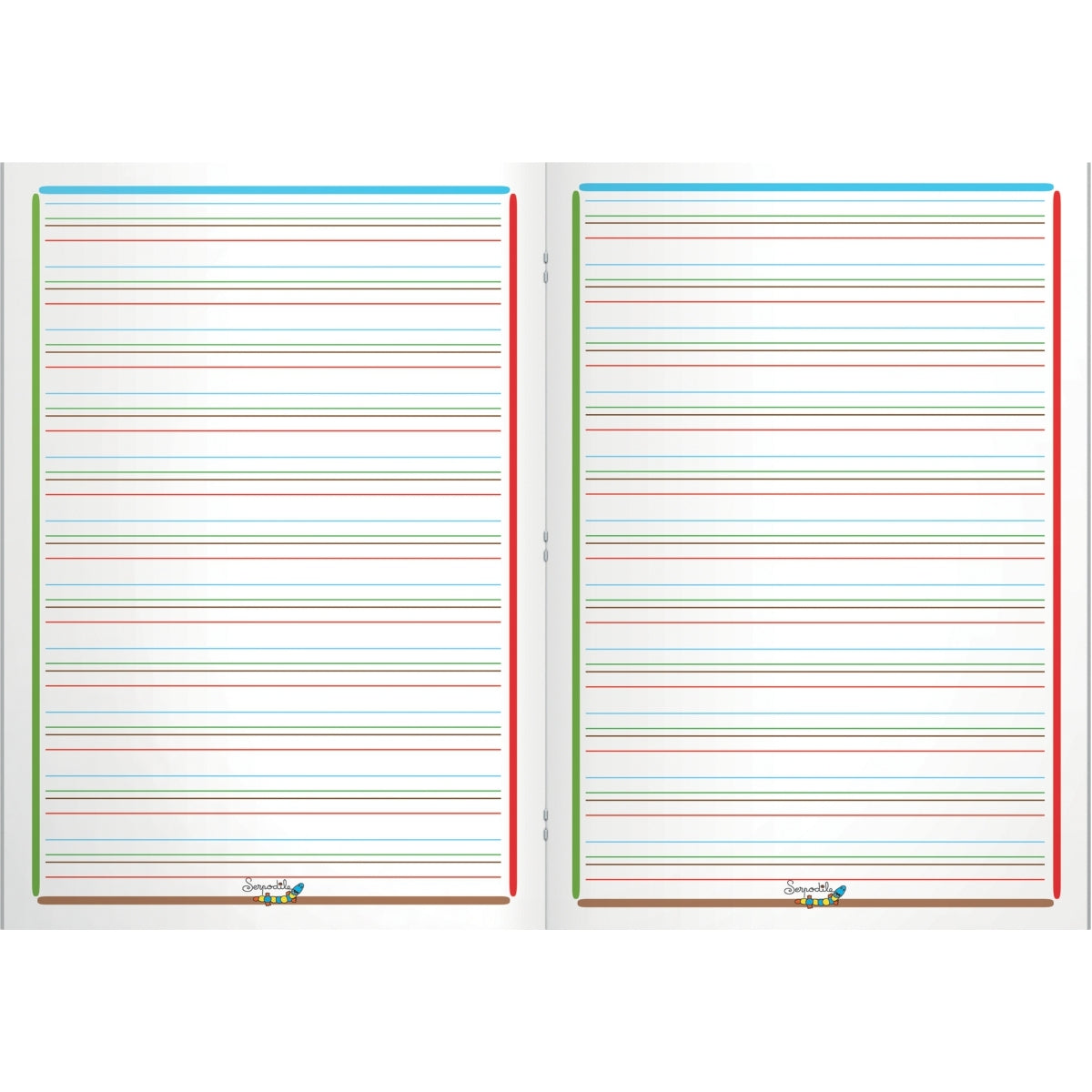Cahier DYS 24x32 cm, 48 pages, interligne 3 mm Oxford Serdopile