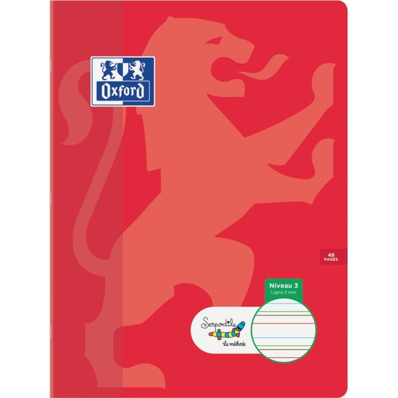 Cahier DYS 24x32 cm, 48 pages, interligne 3 mm Oxford Serdopile