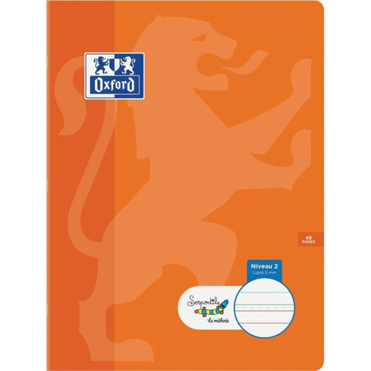 Cahier DYS 24x32 cm, 48 pages, interligne 5 mm Oxford Serdopile