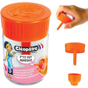 P'tit pot adhésive, colle hypoallergénique 50gr + pinceau Cléopâtre