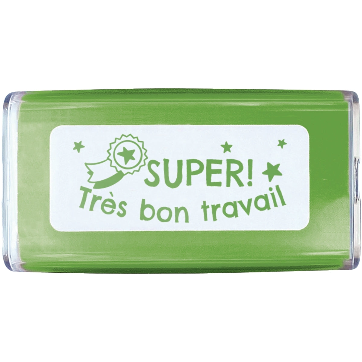 Tampon Colop "Super très bon travail" vert