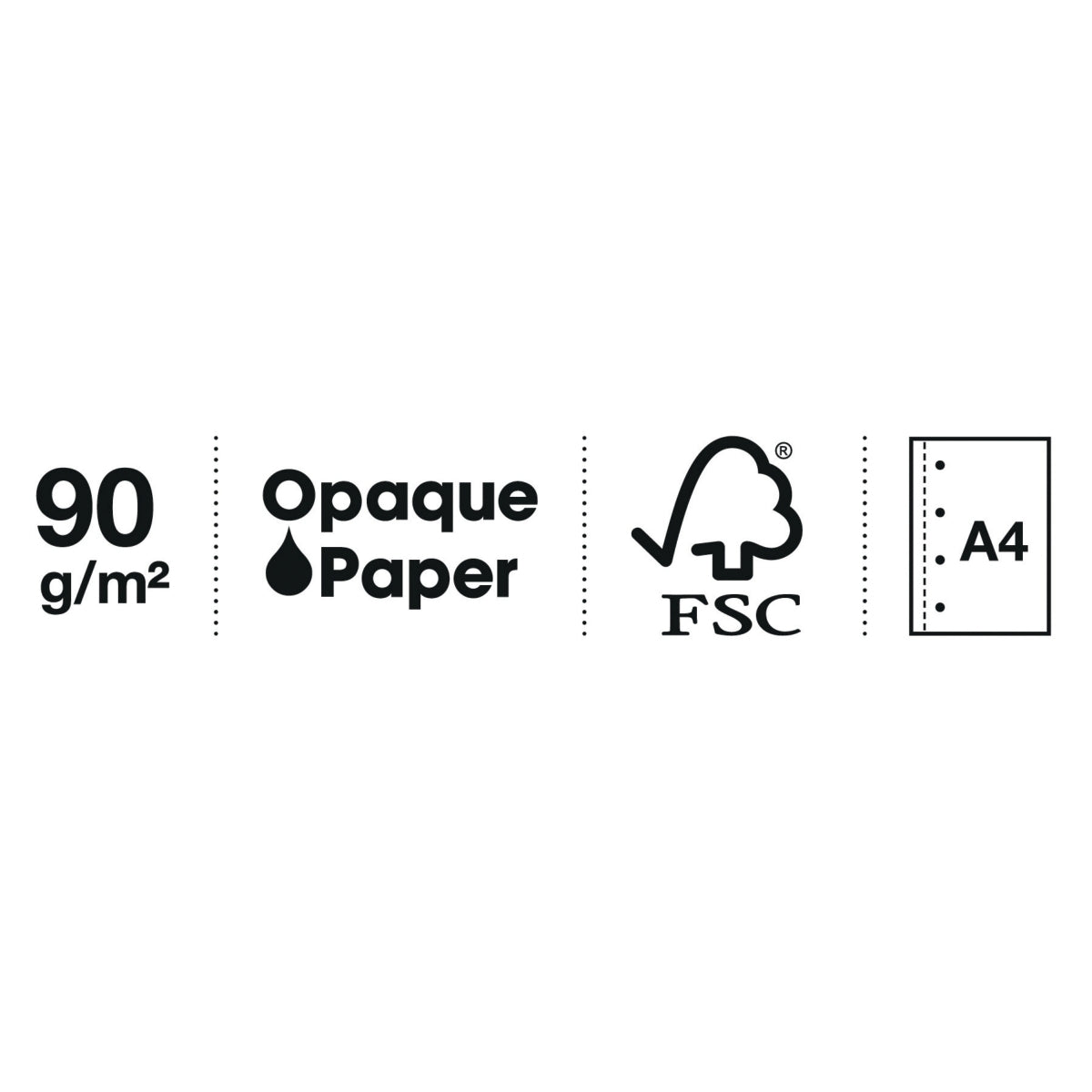 Cahier à spirale Notebook MIQUELRIUS, A4, 160 pages, 5x5, 90g, perforé lavande