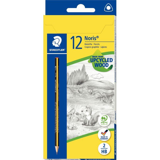 Boite de 12 crayons graphite HB Wopex Noris eco 183
