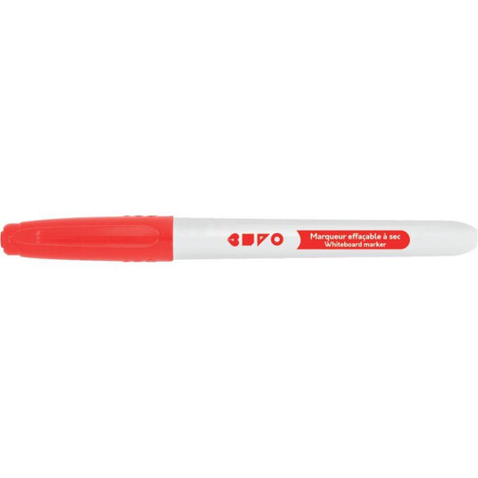 Marqueur tableau blanc pointe ogive 4mm rouge - Ma Rentrée Facile
