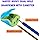 Taille crayons plastique 2 usages BOOGY Maped, coloris aléatoires