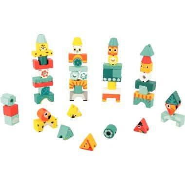 Abaque en bois TOTEM TROPIK 52 pièces JANOD - Ma Rentrée Facile