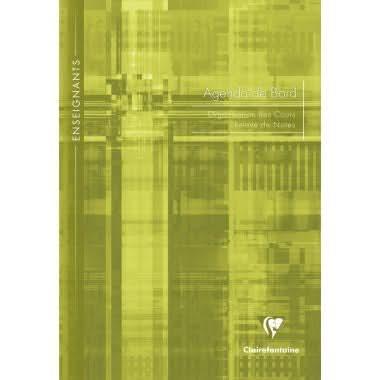 Agenda de bord non millésimé, 21x29.7, 144 pages, coloris aléatoire - Ma Rentrée Facile