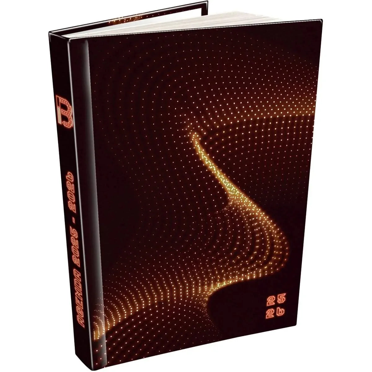 Agenda scolaire de poche Techno orange - Ma Rentrée Facile