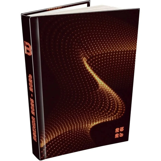 Agenda scolaire de poche Techno orange - Ma Rentrée Facile