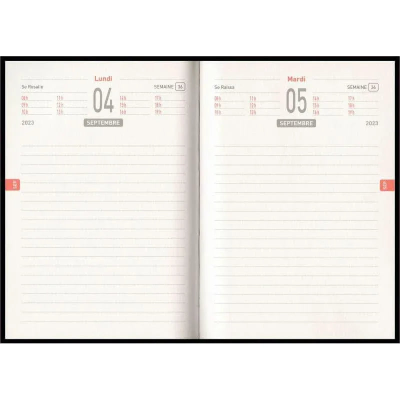 Agenda scolaire de poche Techno vert - Ma Rentrée Facile