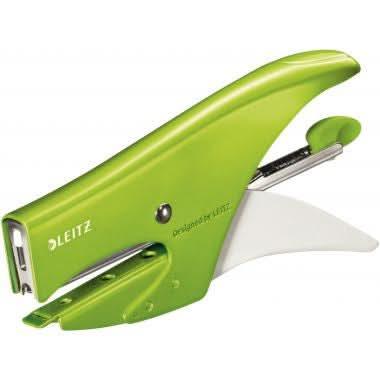 Agrafeuse pince Leitz Wow 5531, 15 feuilles vert - Ma Rentrée Facile