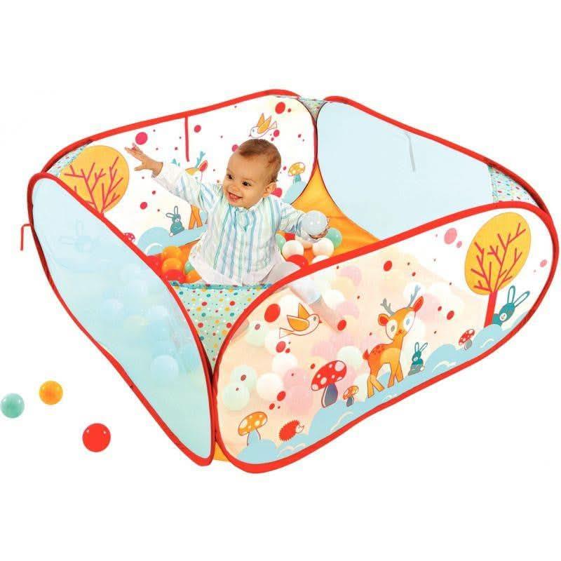 Aire de jeu pop-up lapin + 45 balles - Ma Rentrée Facile