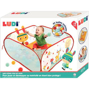 Aire de jeu pop-up lapin + 45 balles - Ma Rentrée Facile